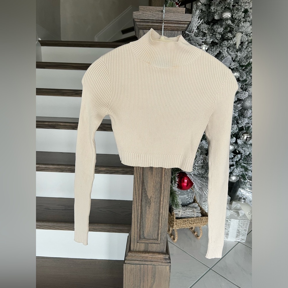 Missguided Crop Top Sweater